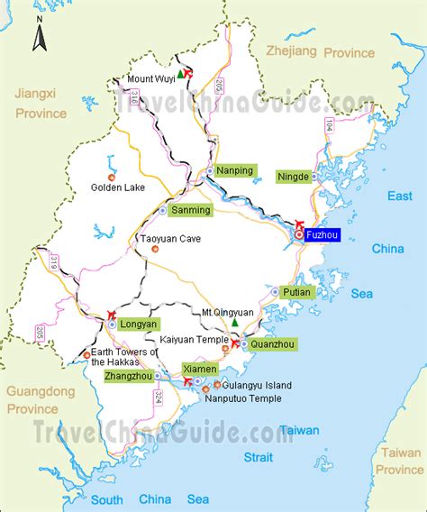 Fujian Travel Guide: Facts, Map, Weather, Places to Visit, Tea