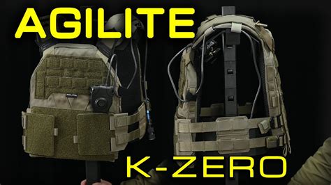 AGILITE K-ZERO PLATE CARRIER - YouTube