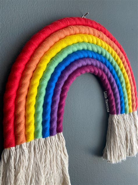 This item is unavailable - Etsy | Yarn diy, Rainbow wall decor, Diy rainbow