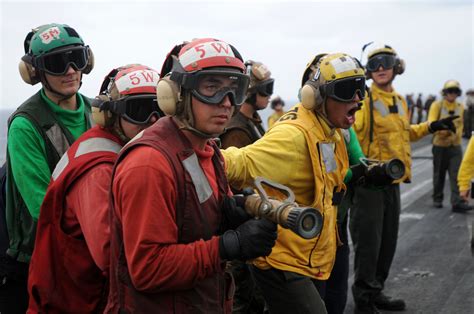 Free photo: Aircraft Carrier Crew - Aircraft, Carrier, Crew - Free ...