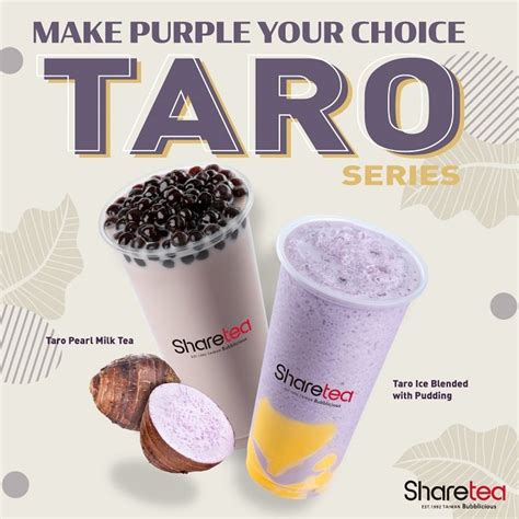 Taro Bubble Tea: What is it & How Does it Taste? — Sharetea - Best ...