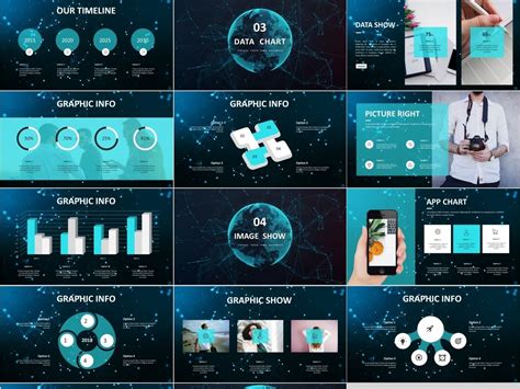 Best Tech business graphic PowerPoint templates download | Business ...