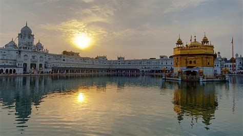 HD wallpaper: amritsar, cityscapes, golden, temple, water | Wallpaper Flare