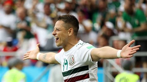 South Korea 1-2 Mexico: Javier Hernandez scores landmark goal ...