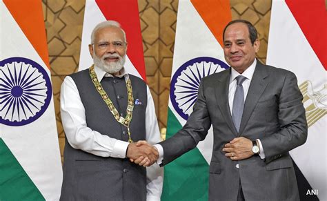 "Prime Minister Narendra Modi Receives Egypt's Highest State Honour ...