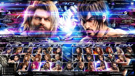 This Tekken 8 Character Select Screen... - YouTube