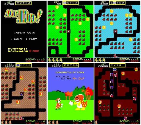 Mr. Do! | Classic video games, Arcade machine