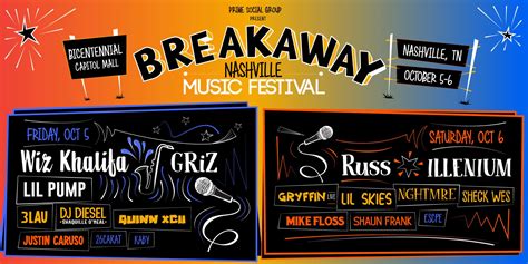 Win Tickets to Breakaway Music Festival in Nashville or Charlotte