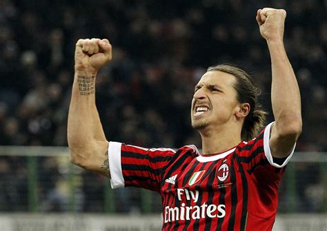 top footballer wallpaper: Zlatan Ibrahimovic AC Milan Pictures