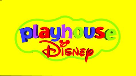 Playhouse Disney Channel Logo Blue