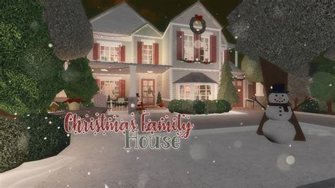 Bloxburg House Ideas For Christmas