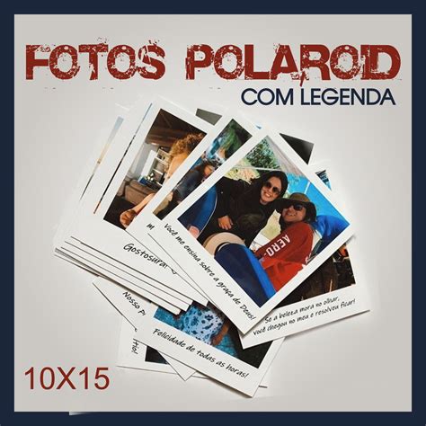 kit de fotos polaroid em papel fotografico brilhante 180g | Elo7