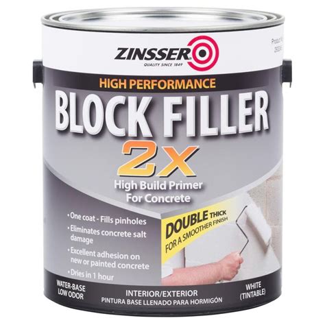 Zinsser 1 gal. Block Filler 2X Primer (2-Pack) 293245 - The Home Depot ...