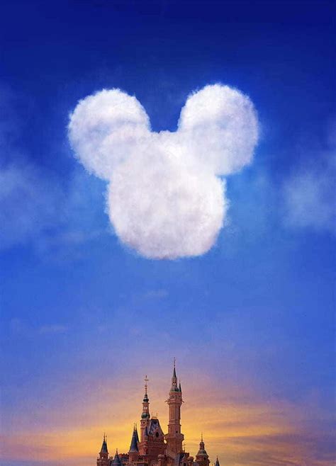 Download Mickey Mouse Cloud 720p Disney Background | Wallpapers.com