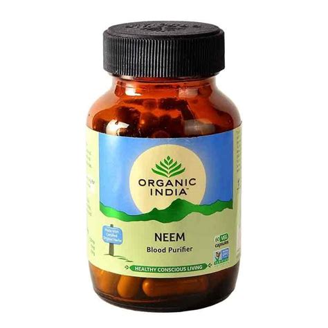 Organic India Neem capsules - 60 Nos. - The MG Shop