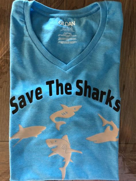 Save the Sharks T-shirt - Etsy