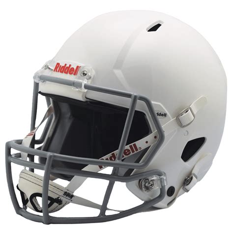 Riddell Victor Youth Football Helmet, White/Gray, Small | eBay