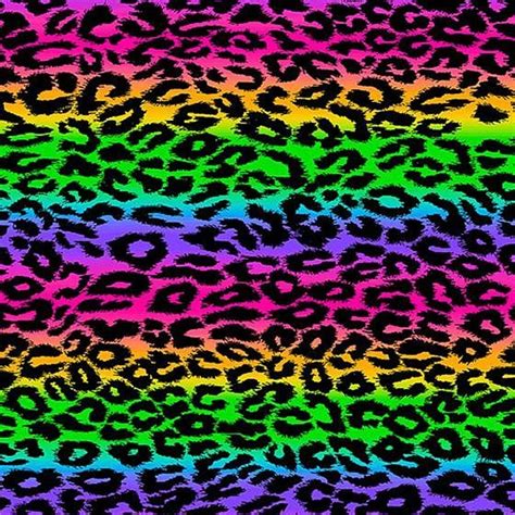 Leopard Rainbow Stripes by Royal Palace Arts | Rainbow leopard print ...