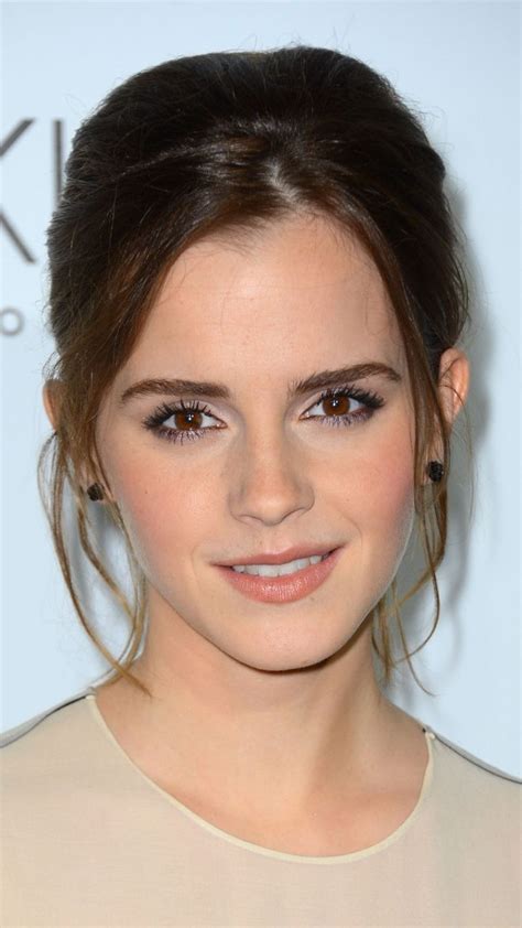 Emma Watson, pretty, actress, brown eyes, 720x1280 wallpaper | Womens ...