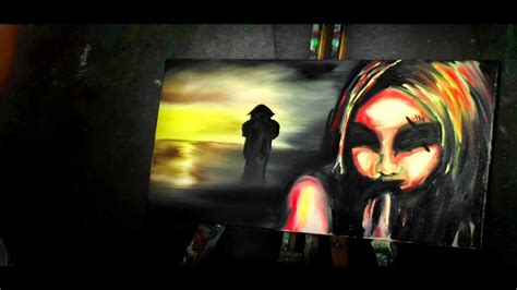 "The Drug Addict" Oil Painting Time Lapse by Jarduli - YouTube