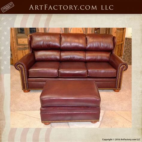 Custom Leather Sofas | Leather Couches | Custom Lounge Chairs