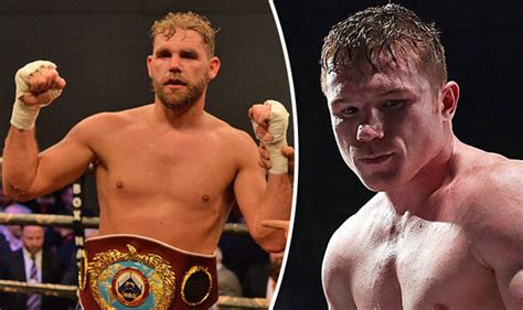 Billy Joe Saunders could fight Canelo Alvarez in 2017 if this happens ...