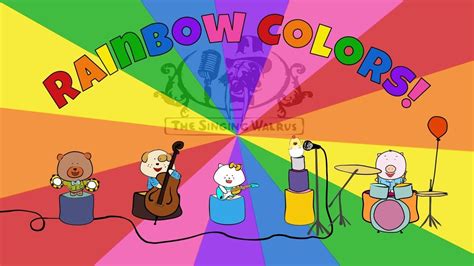 Rainbow Colors Song | Colors Song for Kids | The Singing Walrus Chords ...