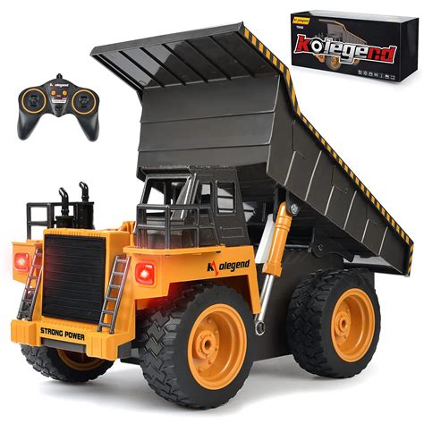 Buy kolegend Remote Control Construction Dump Truck, 6 Channel RC Dump ...