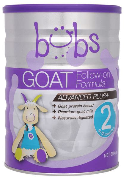 Bubs Goat Milk Infant Formula – Stage 2 – CARTON (6 Tins) | Formula ...