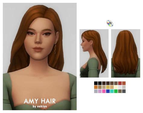 Sims 4 Long Hair