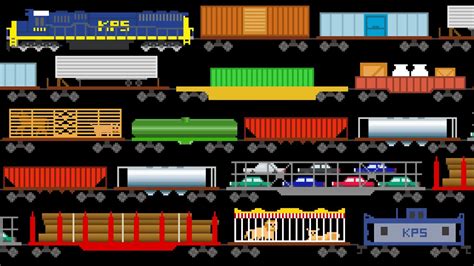 Freight Train Cars - Trains - Railway Vehicles - The Ki... | Doovi