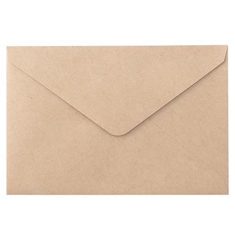 Shop Kraft Envelope, 20 Sheets, W 9.4 x L 14 cm, Beige online | Muji UAE