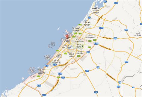 Google Map Dubai