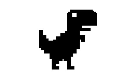 Pixilart - google dinosaur by Shadow-BonniexD