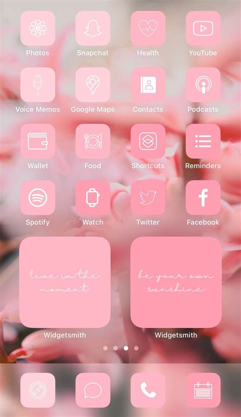 Pink Aesthetic Iphone Ios 14/ios 15 App Icons Widget - Etsy | App icon ...