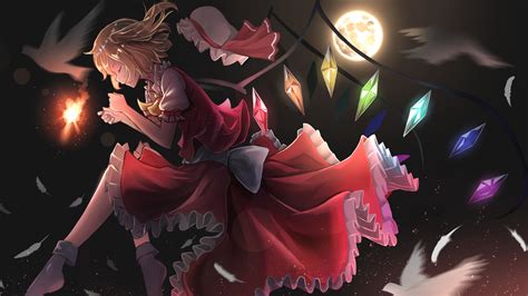 Download Flandre Scarlet Anime Touhou HD Wallpaper