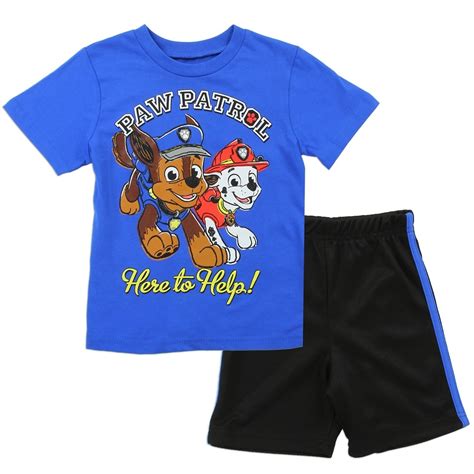 Paw Patrol Toddler Boys Short Set | Houston Kids Fashion Clothing