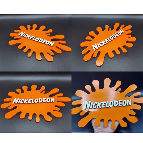 Nickelodeon Orange Splat Logo