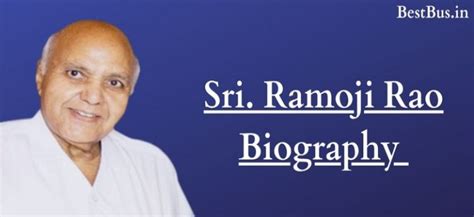 Ramoji Rao Biography - Life Story, Family, Age, Career, Awards, Movies