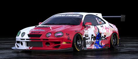 ArtStation - Toyota Celica GT-Four ST205 "Sakura" Custom Concept ver. 2