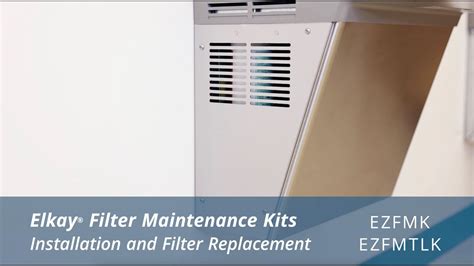 Elkay® Filter Maintenance Kits Installation and Filter Replacement ...