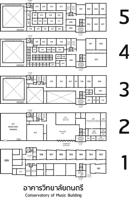 Rangsit University, Building 17 Floor Plan | Floor plans, How to plan ...