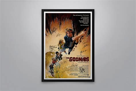 The Goonies - Signed Poster + COA