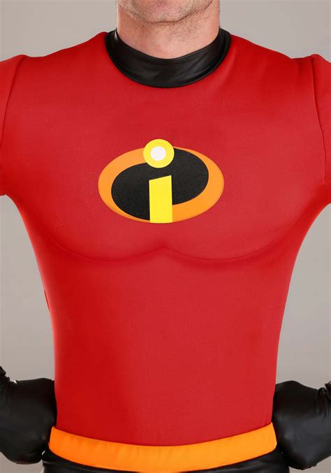 The Incredibles Deluxe Mr. Incredible Men's Costume