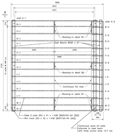 Floor Joist Layout Plan - floorplans.click