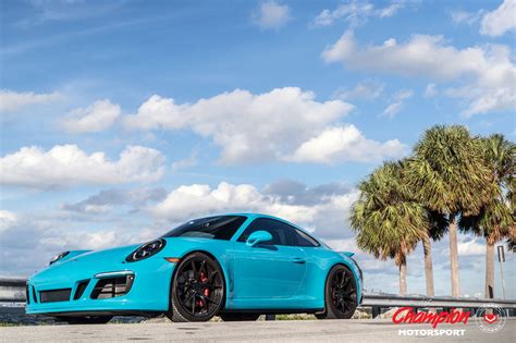 Nice Cruiser: Baby Blue Porsche 911 Customized to Impress — CARiD.com ...