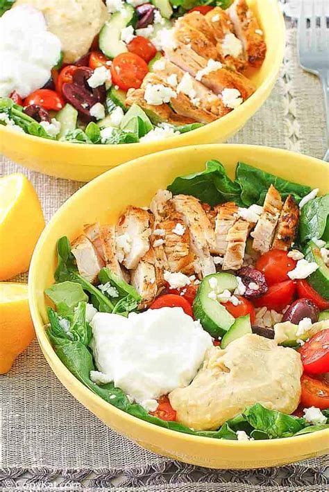 Panera Mediterranean Grain Bowl with Chicken - CopyKat Recipes