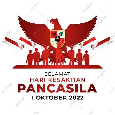 Kesaktian Pancasila Vector Design Images, Ucapan Hari Kesaktian ...