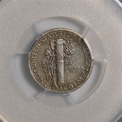 1942/1-D Mercury Dime, VF25, PCGS • Liberty Coin