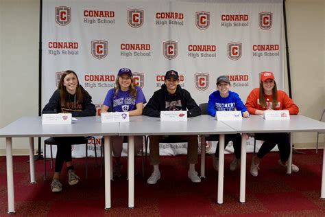 Conard High School Seniors Sign National Letters of Intent - We-Ha ...